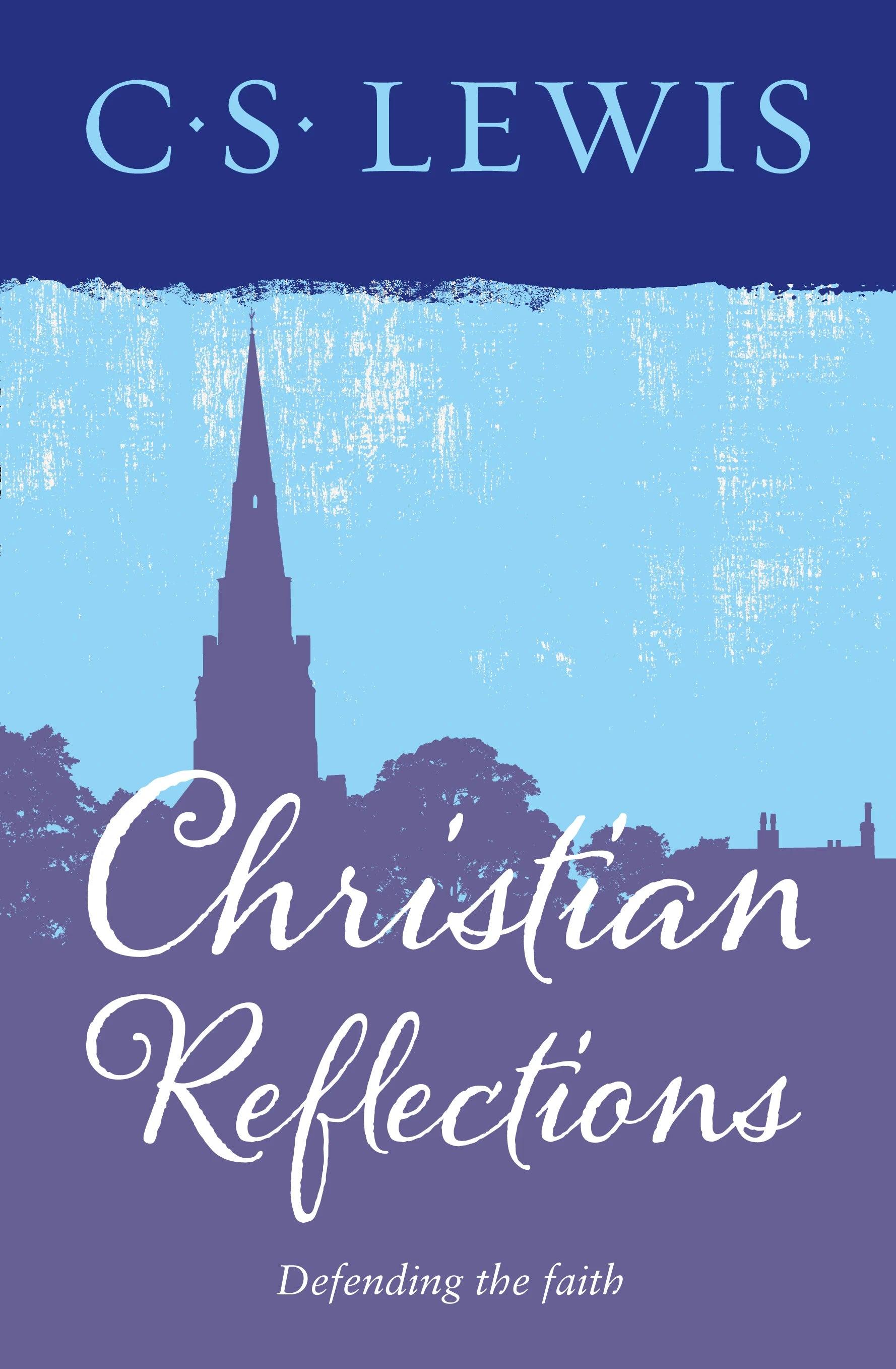 Productafbeelding: voorkant van Christian reflections