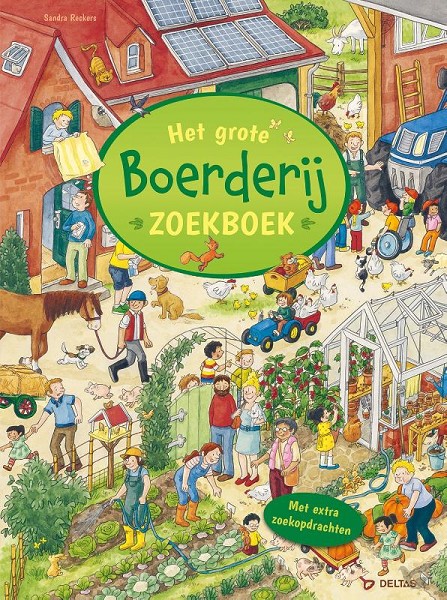 Productafbeelding: voorkant van Grote boerderij zoekboek