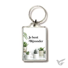 Productafbeelding: voorkant van Sleutelhanger je bent bijzonder