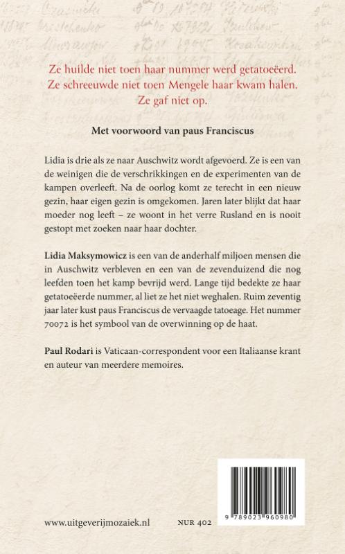 Productafbeelding: achterkant van In Birkenau haatte ik niemand