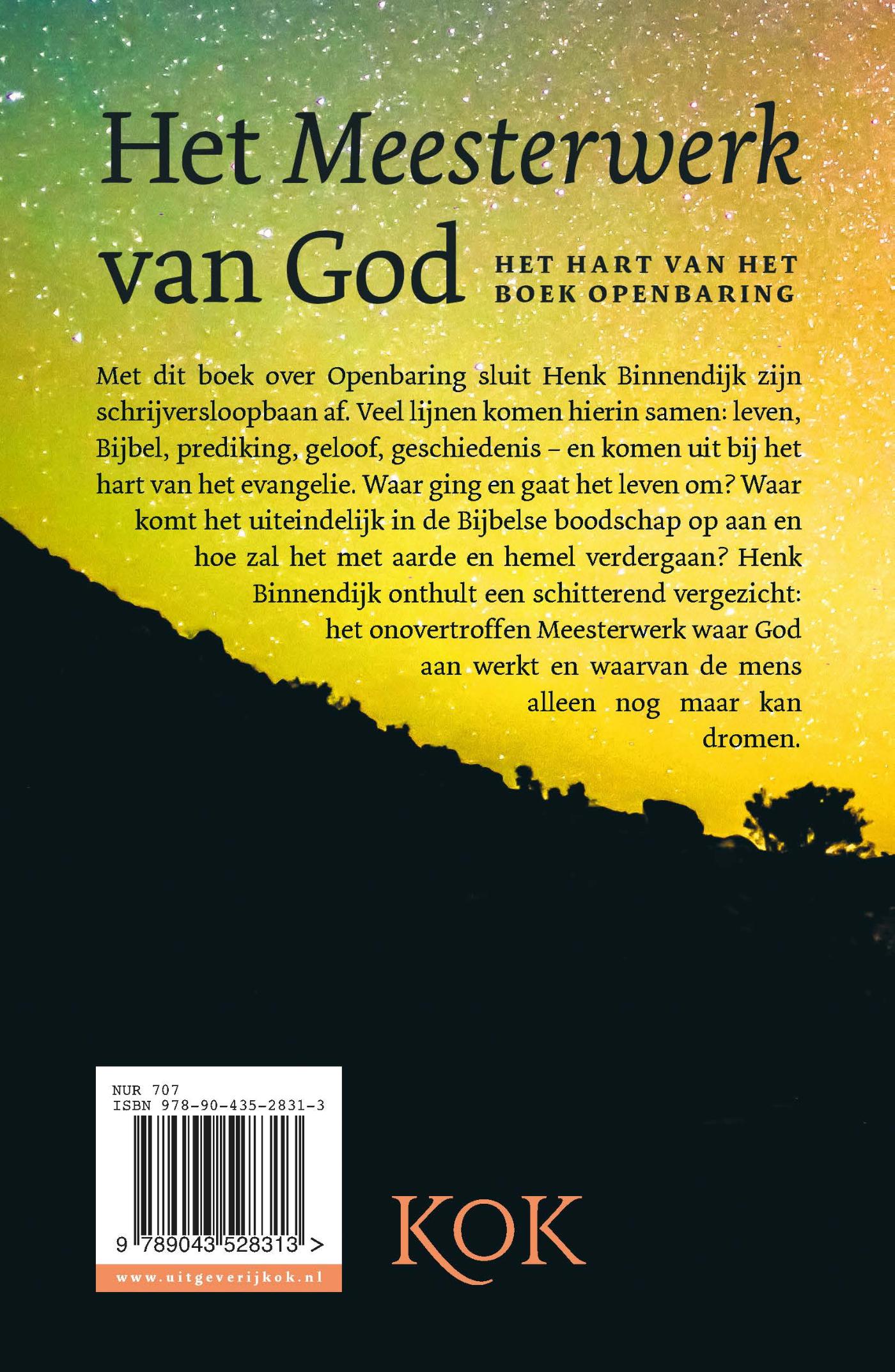 Productafbeelding: achterkant van Het Meesterwerk van God