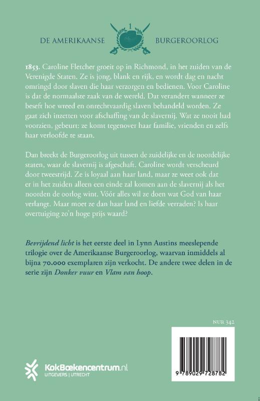 Productafbeelding: achterkant van Bevrijdend licht