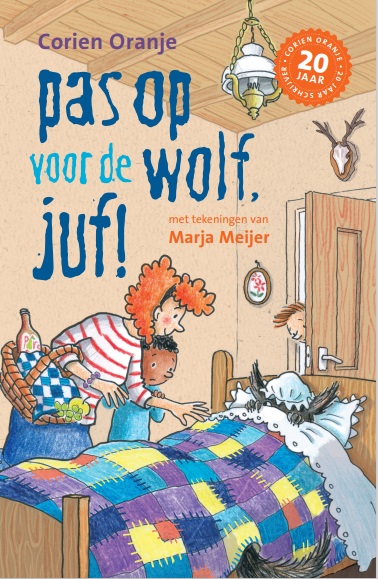 Productafbeelding: voorkant van Pas op voor de wolf, juf!