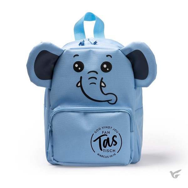 Productafbeelding: voorkant van Dierenrugtasje olifant