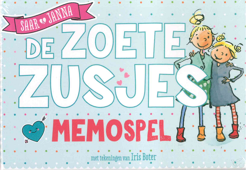 Productafbeelding: voorkant van Zoete Zusjes memospel