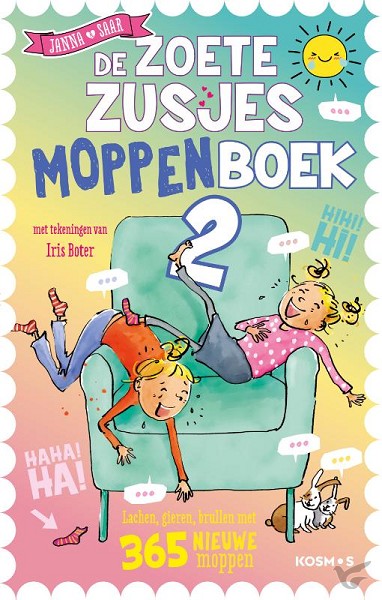 Productafbeelding: voorkant van Zoete zusjes moppenboek 2