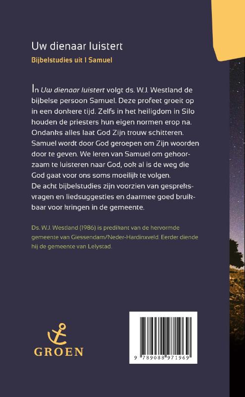 Productafbeelding: achterkant van Uw dienaar luistert
