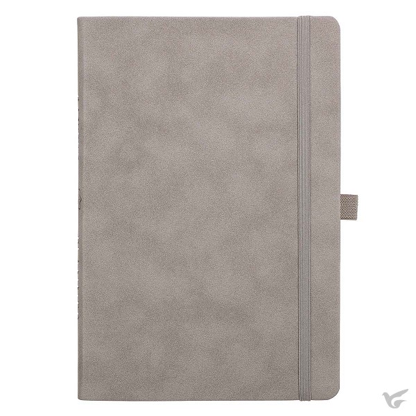 Productafbeelding: voorkant van Gray Faux Leather Baxter