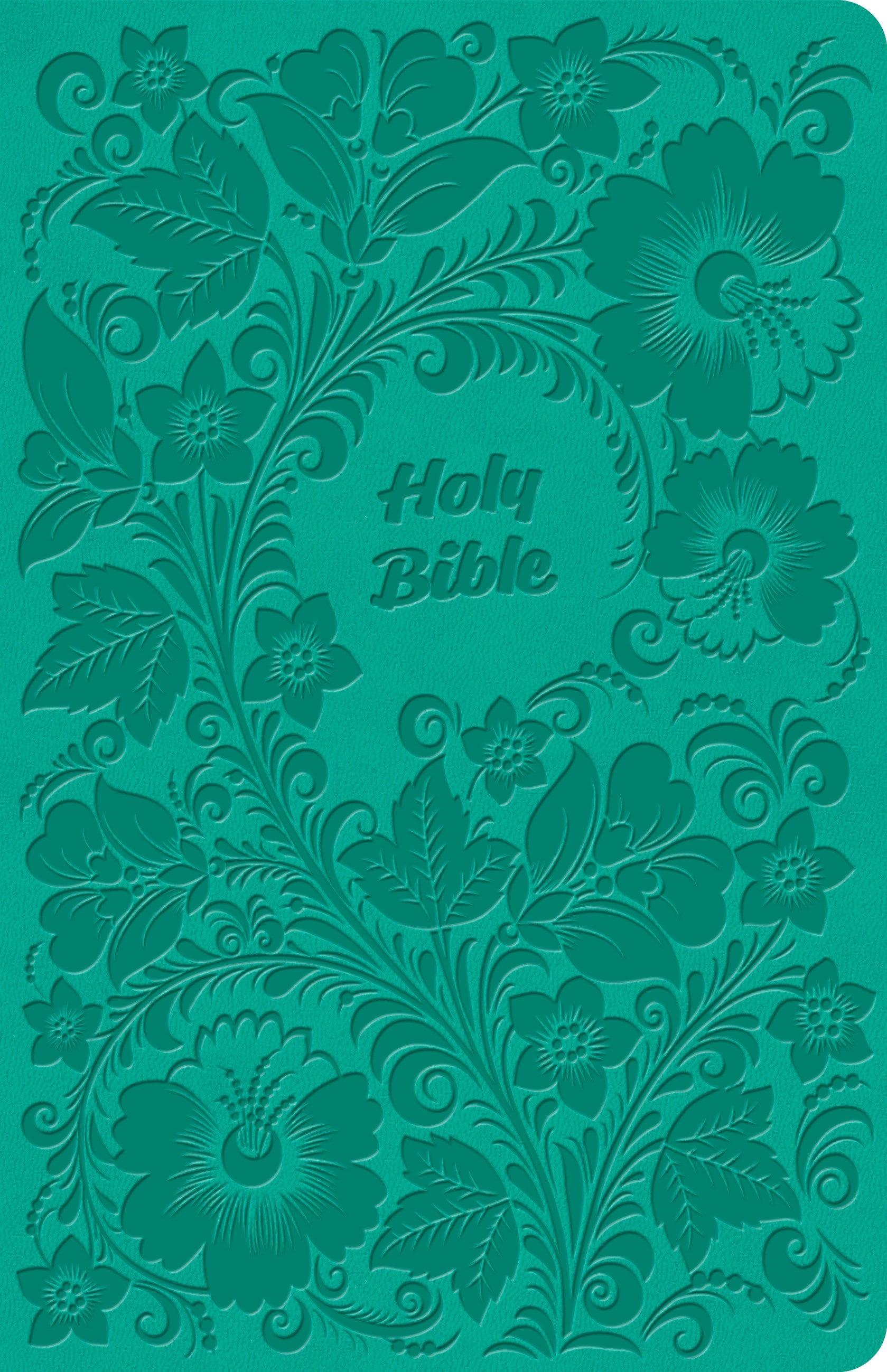 Productafbeelding: voorkant van CSB Thinline Bible (Value Edition)-Teal LeatherTouch