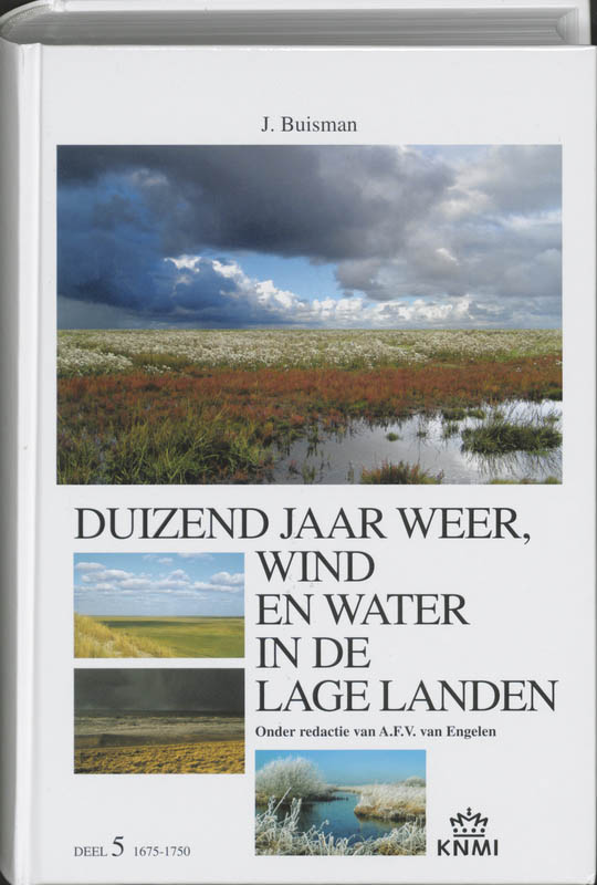Productafbeelding: voorkant van Duizend jaar weer, wind en water in de Lage Landen 1675-1750 5