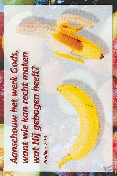 Productafbeelding: voorkant van Poster mini banaan