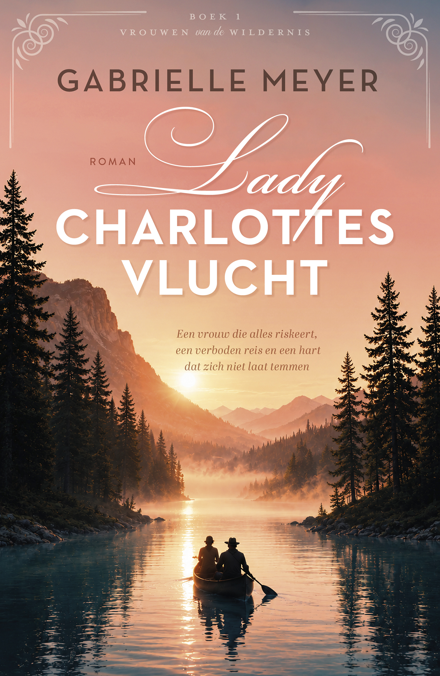 Productafbeelding: voorkant van Lady Charlottes vlucht