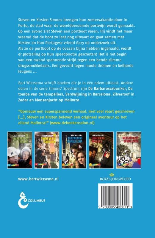 Productafbeelding: achterkant van Paniek in Porto