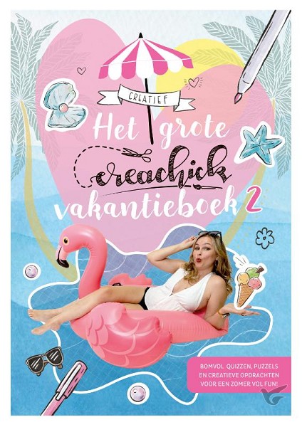 Productafbeelding: voorkant van Grote CreaChick vakantieboek 2