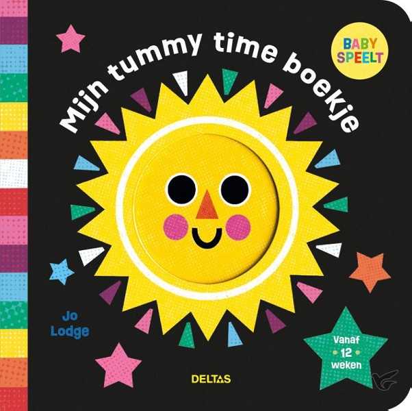 Productafbeelding: voorkant van Baby speelt - Mijn tummy time boekje (va