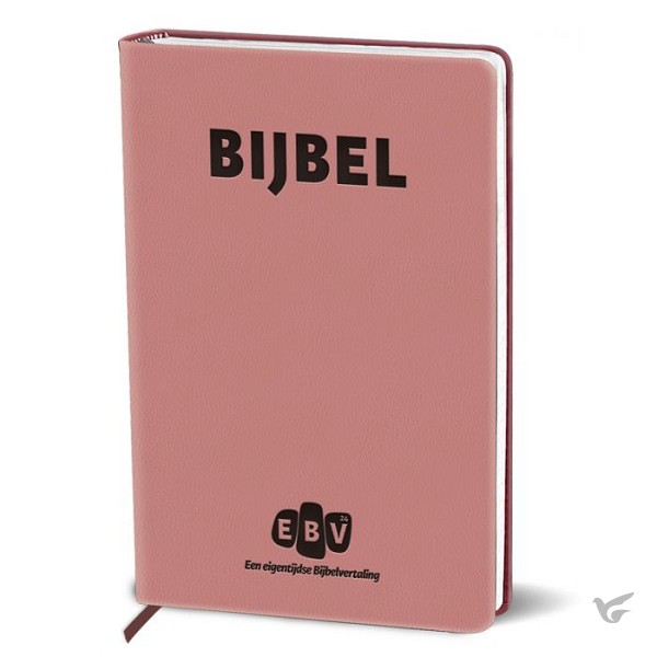 Productafbeelding: voorkant van EBV24 - Luxe roze bijbel