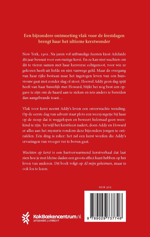 Productafbeelding: achterkant van Wachten op kerst