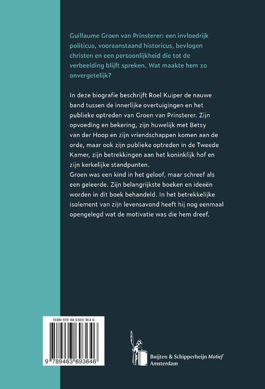 Productafbeelding: achterkant van Tot een voorbeeld zult gij blijven
