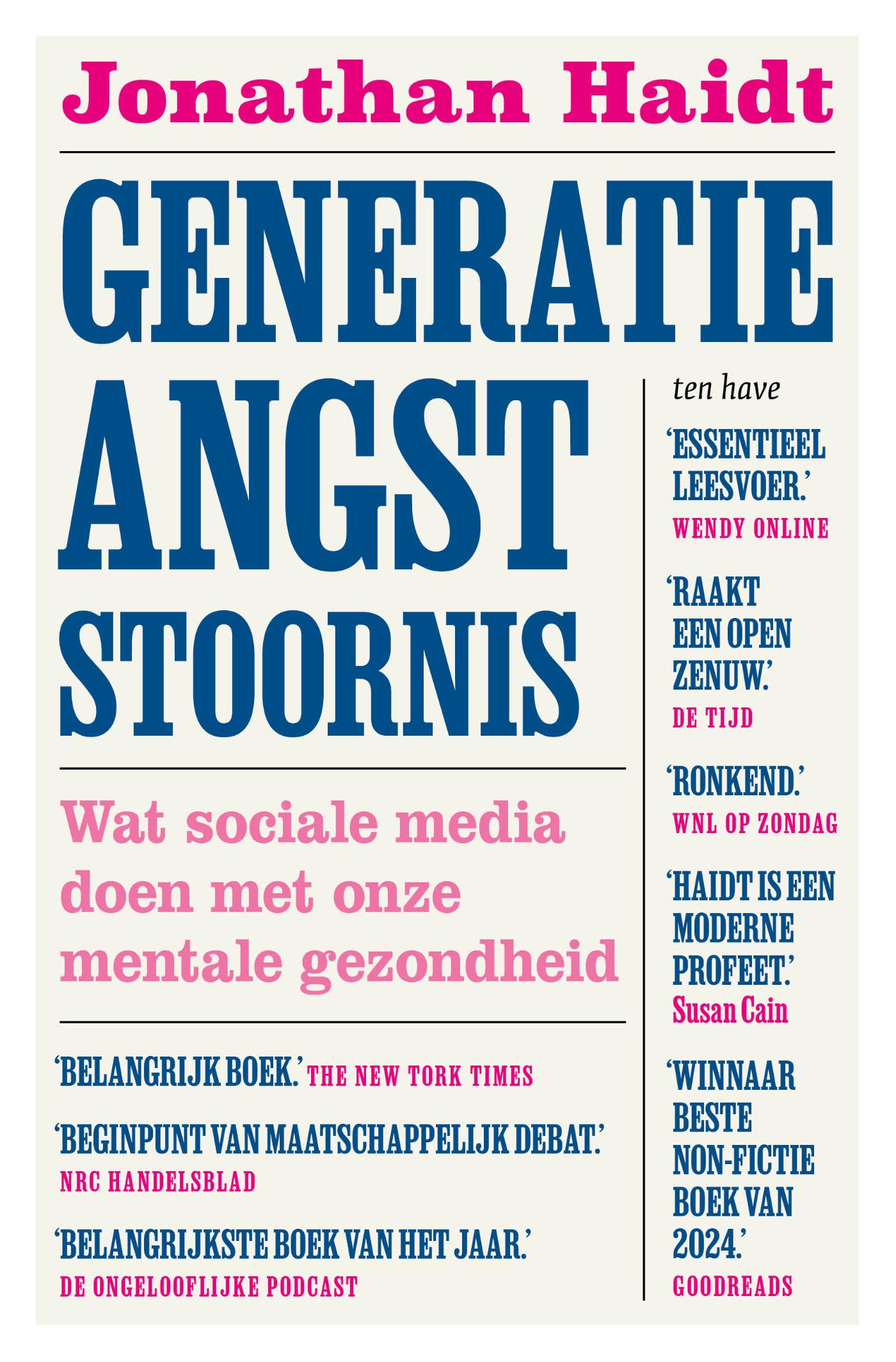 Productafbeelding: voorkant van Generatie angststoornis
