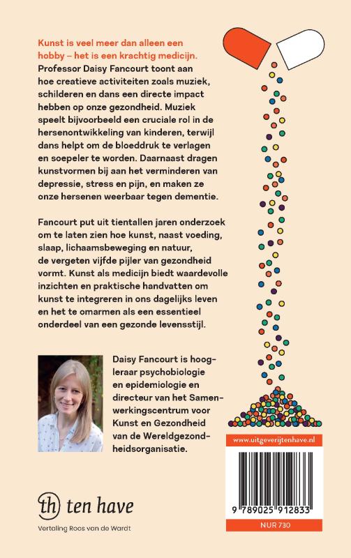 Productafbeelding: achterkant van Kunst als medicijn