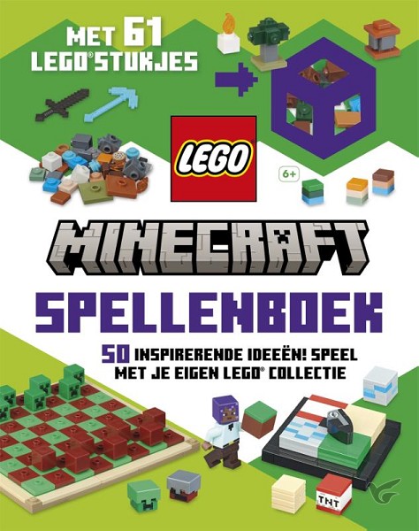 Productafbeelding: voorkant van LEGO Minecraft Gamesboek