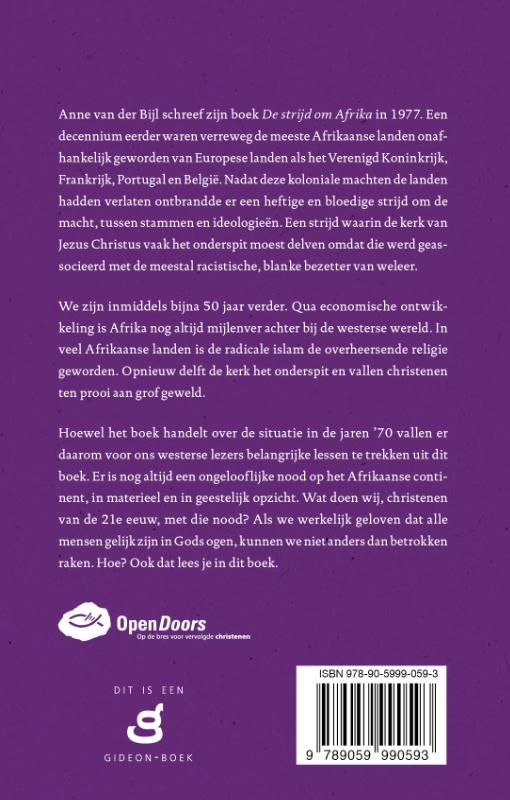 Productafbeelding: achterkant van De strijd om Afrika