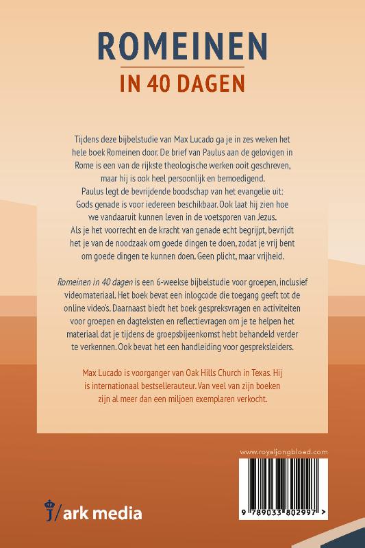 Productafbeelding: achterkant van Romeinen in 40 dagen