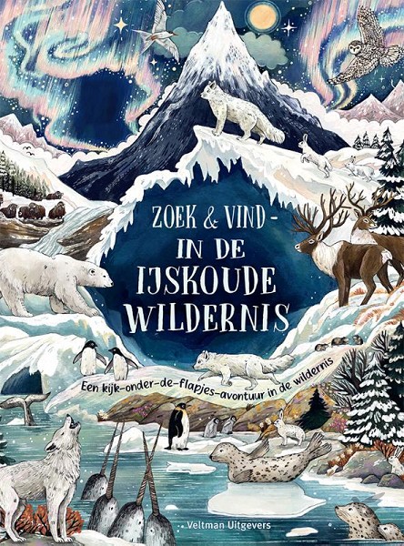 Productafbeelding: voorkant van Zoek & Vind in de ijskoude wildernis
