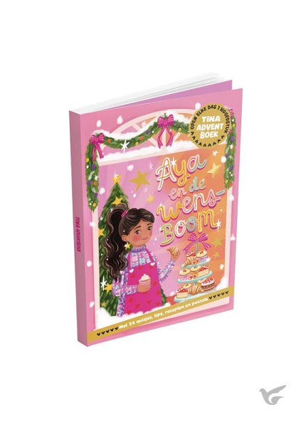 Productafbeelding: voorkant van Aya en de wensboom / Tina Adventboek