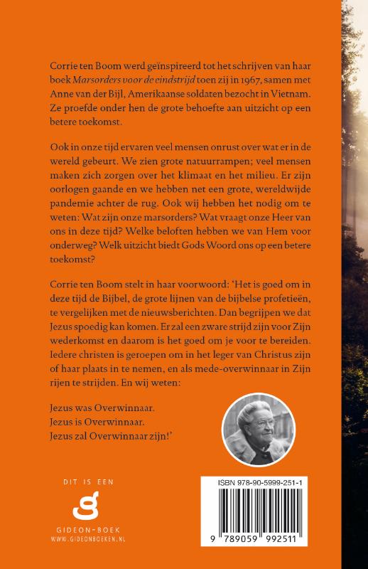 Productafbeelding: achterkant van Marsorders voor de eindstrijd