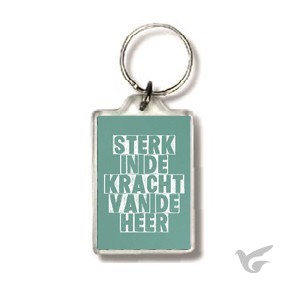 Productafbeelding: voorkant van Sleutelhanger sterk in de kracht