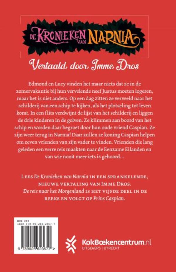 Productafbeelding: achterkant van De reis naar het Morgenland