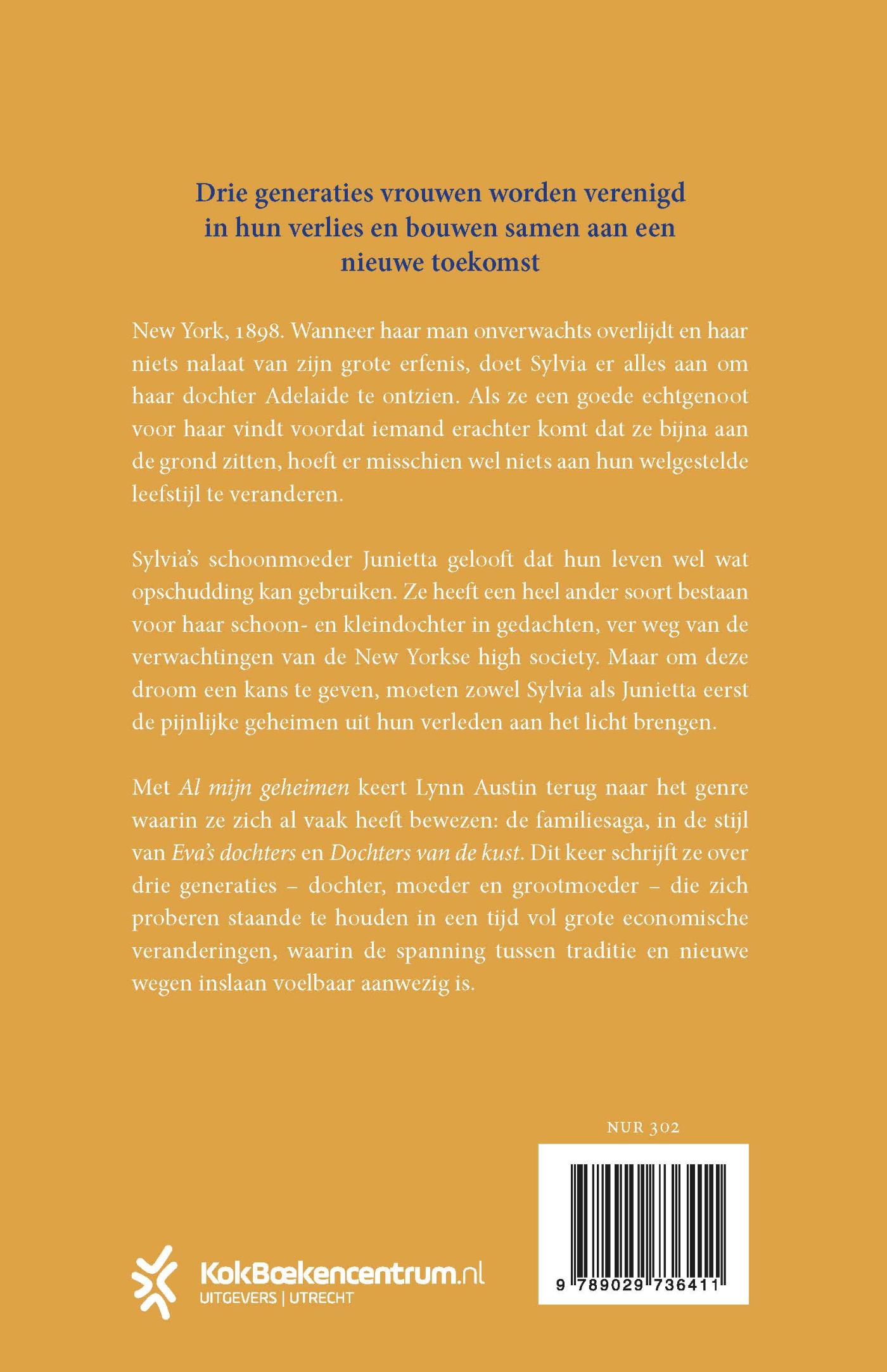 Productafbeelding: achterkant van Al mijn geheimen