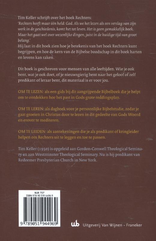 Productafbeelding: achterkant van Rechters - om te lezen, te leren, te leiden