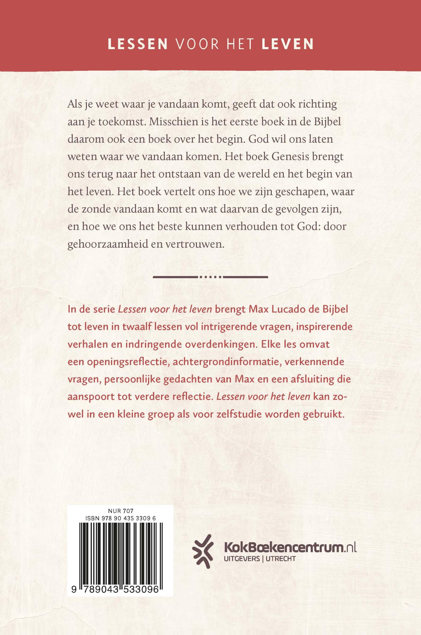 Productafbeelding: achterkant van Genesis