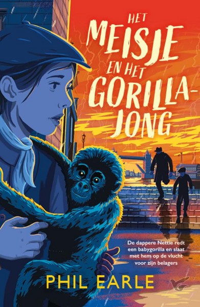 Productafbeelding: voorkant van Het meisje en het gorillajong