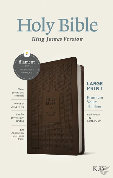 Productafbeelding: voorkant van KJV - Thinline Bible