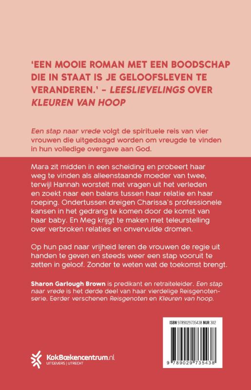 Productafbeelding: achterkant van Een stap naar vrede