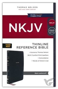 Productafbeelding: voorkant van NKJV - Thinline Reference Bible Index