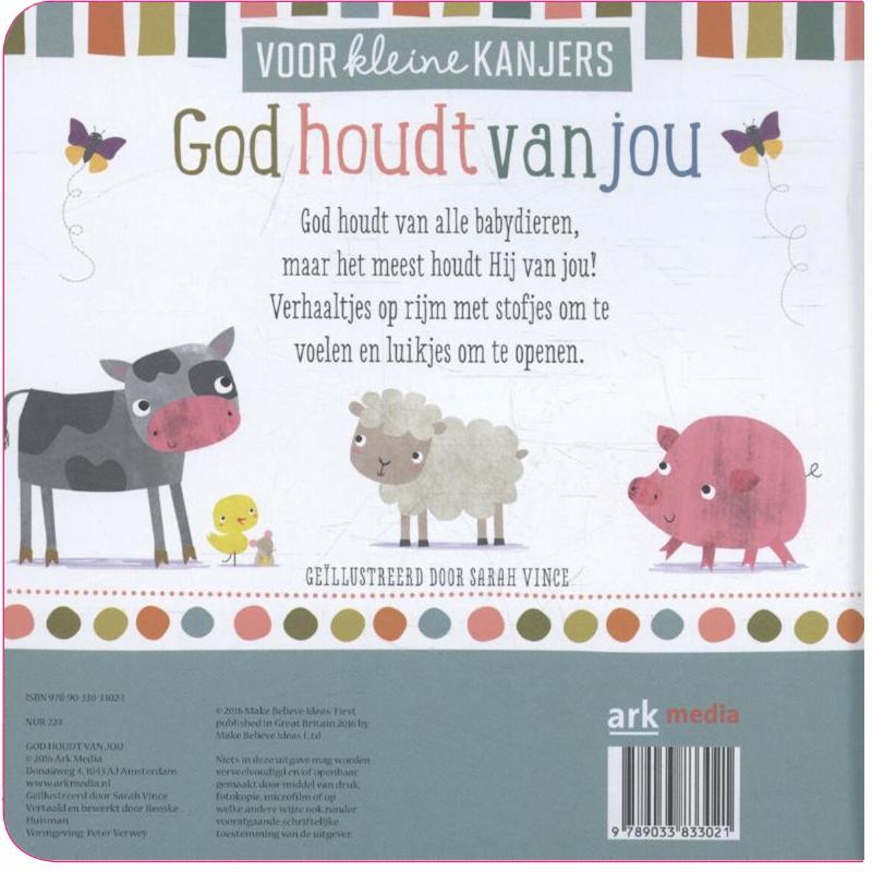 Productafbeelding: achterkant van God houdt van jou