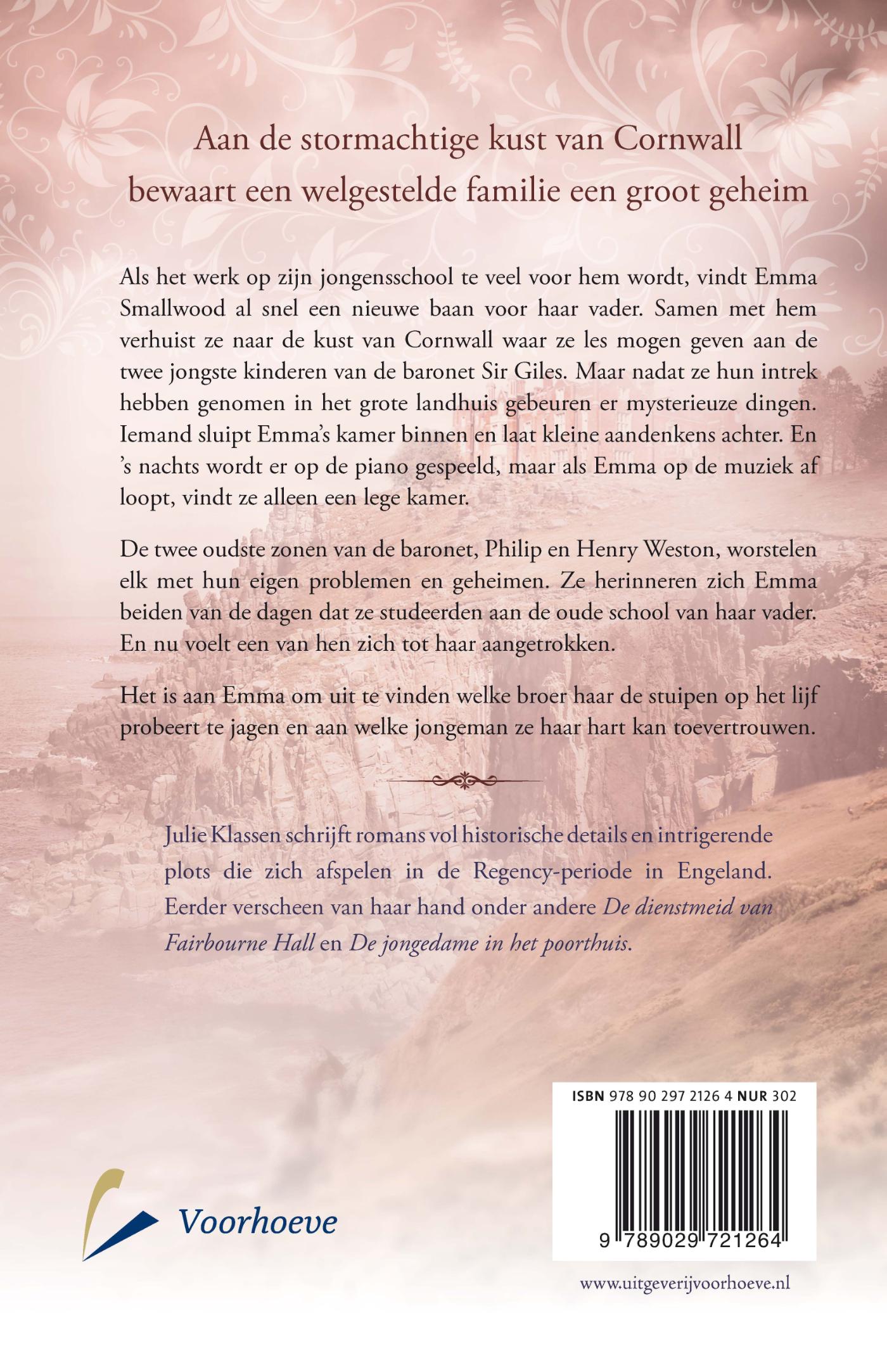 Productafbeelding: achterkant van De juffrouw uit Devonshire