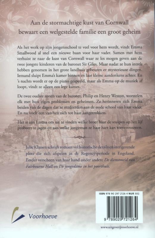 Productafbeelding: achterkant van De juffrouw uit Devonshire