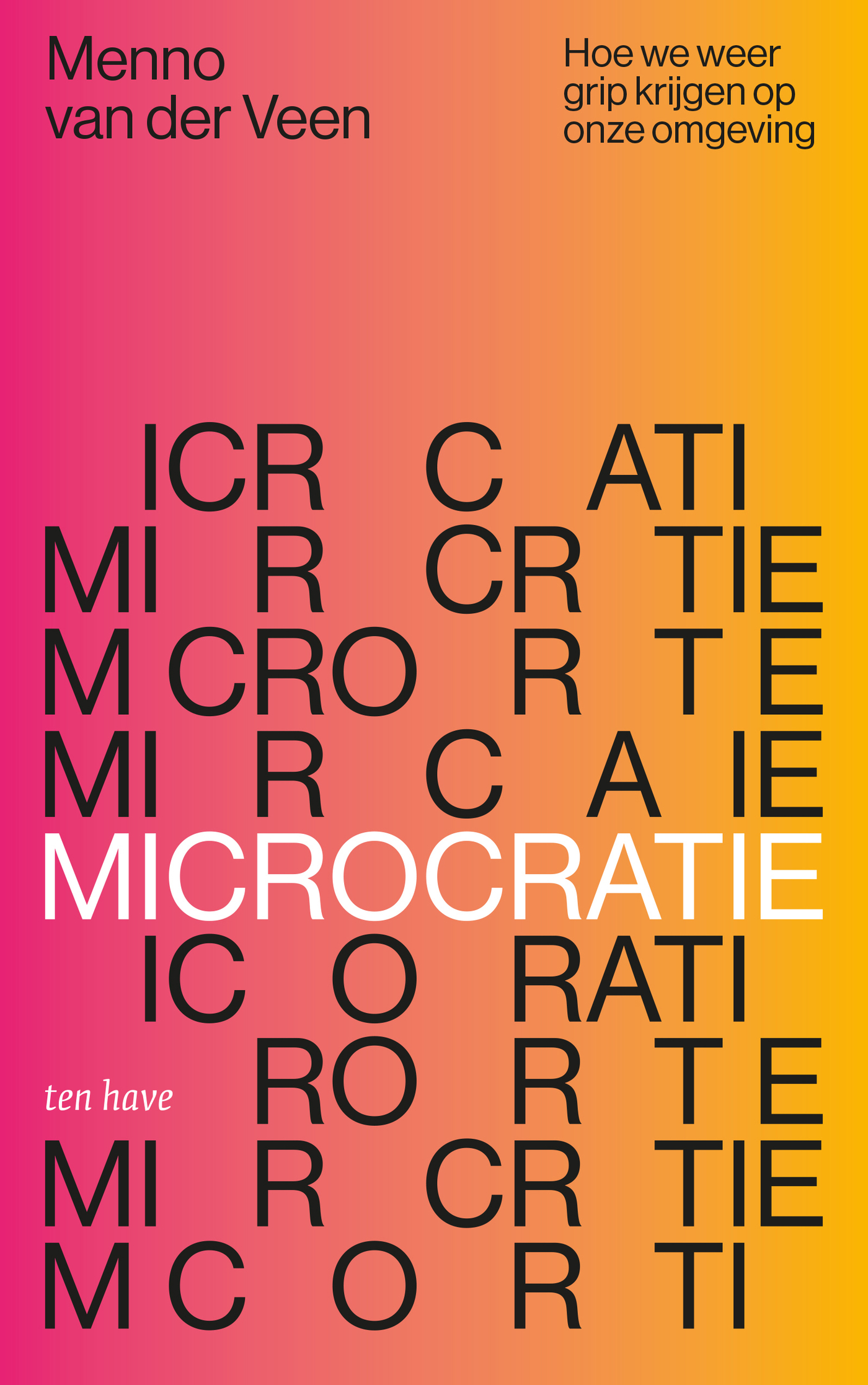 Productafbeelding: voorkant van Microcratie