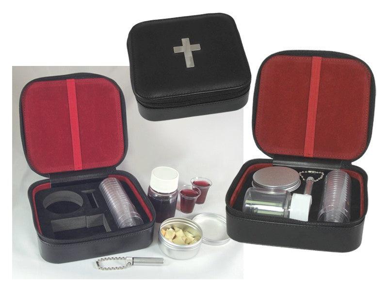 Productafbeelding: voorkant van 12-Cup Portable Communion Set