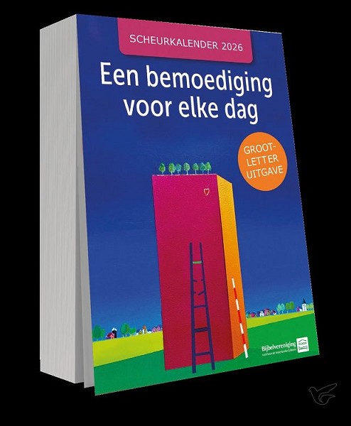 Productafbeelding: voorkant van Bemoediging voor elke dag 2026 grootlett