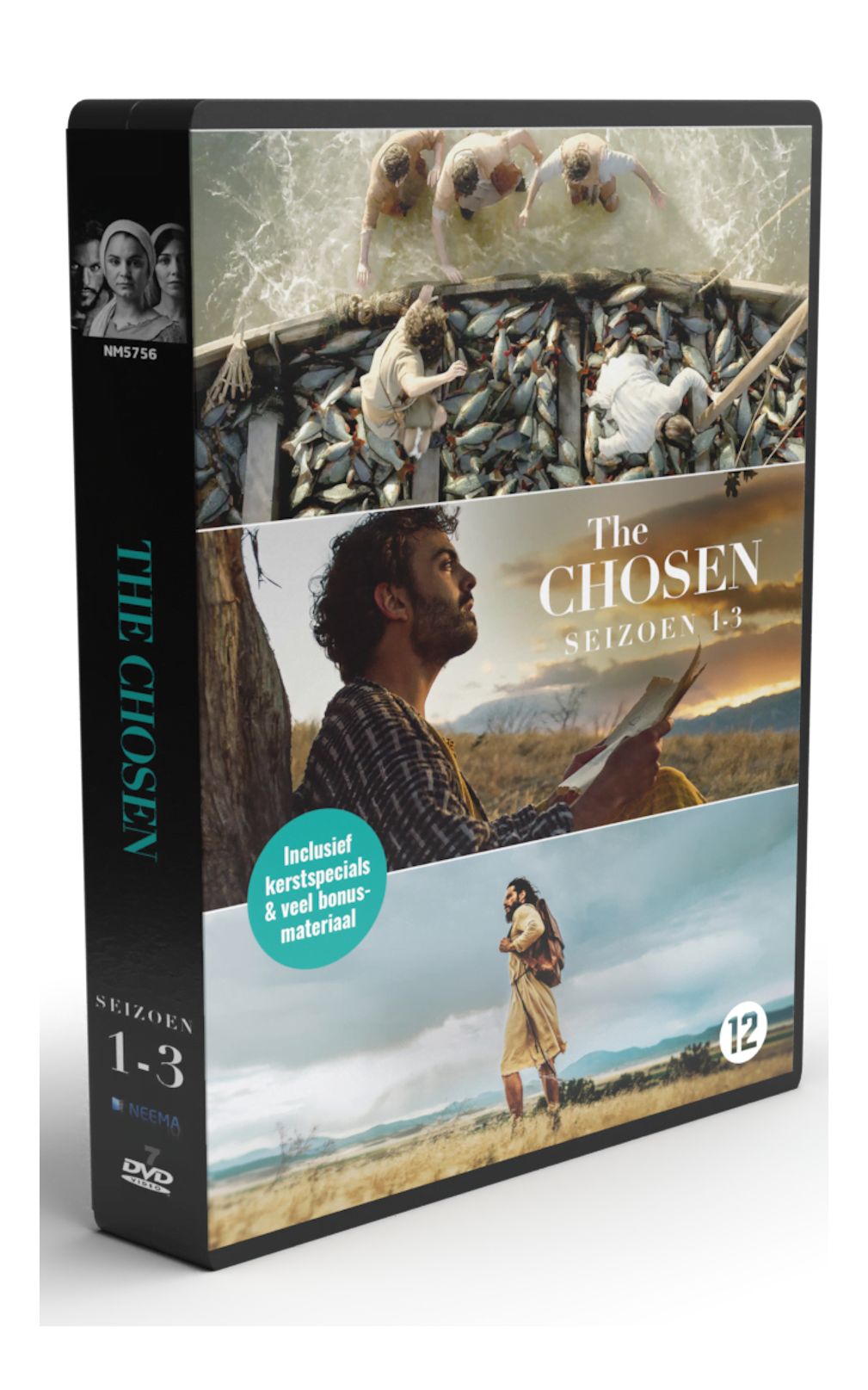 Productafbeelding: voorkant van The Chosen - Seizoen 1-3 (Special Edition 7-DVD-boxset)