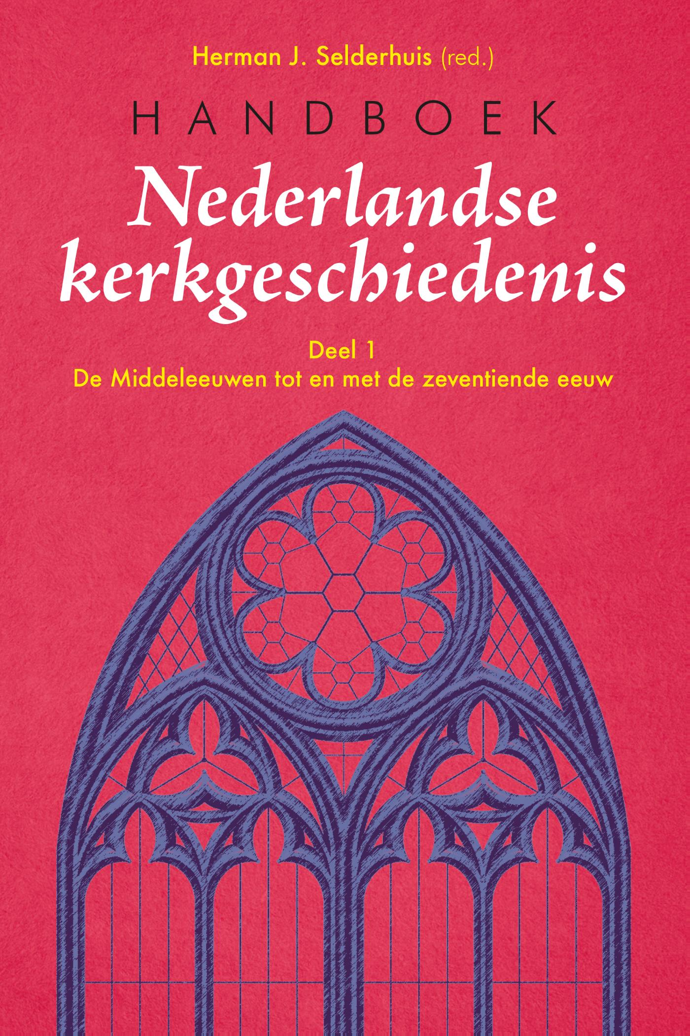 Productafbeelding: voorkant van Handboek Nederlandse kerkgeschiedenis