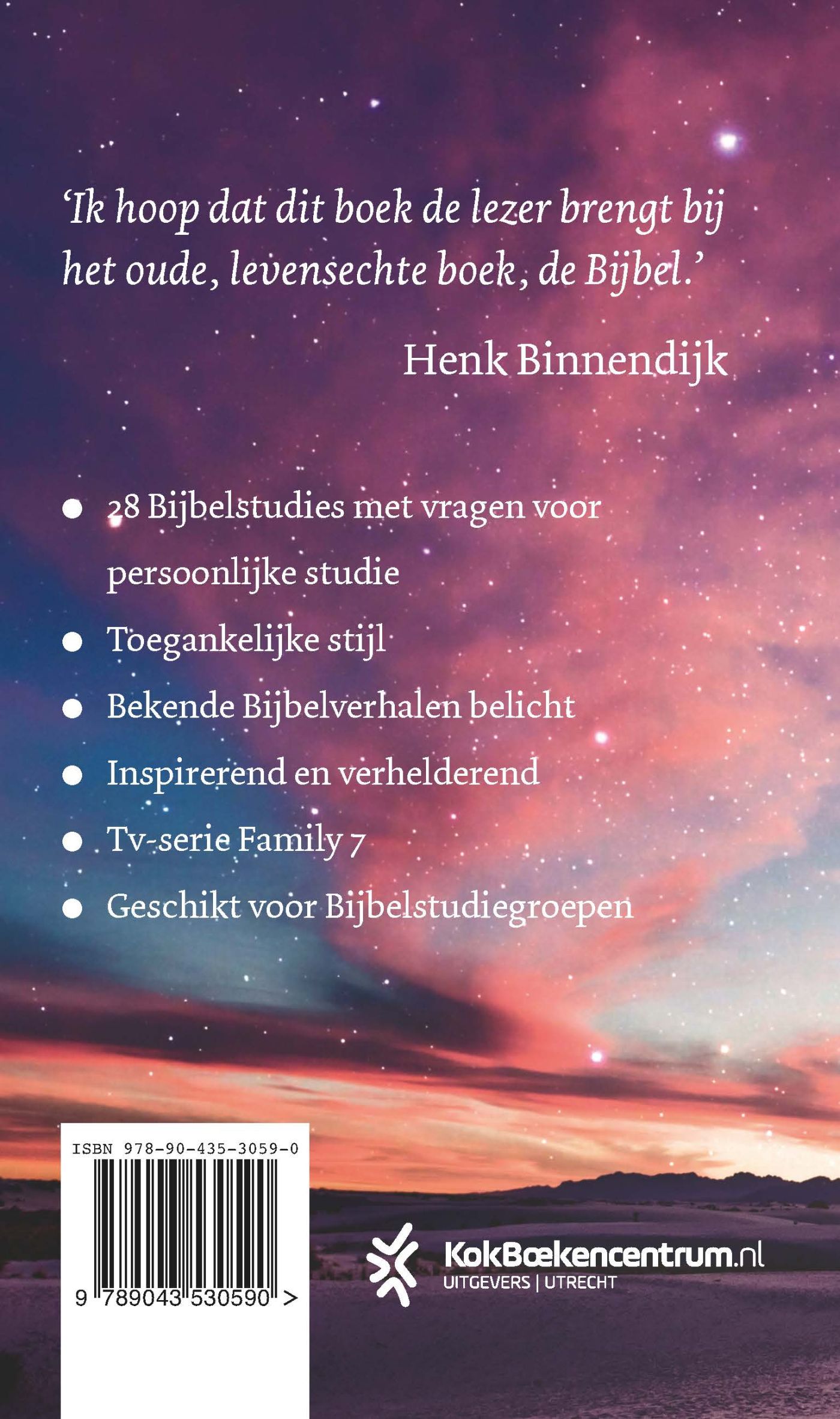 Productafbeelding: achterkant van De God van Abraham, Isaak en Jakob