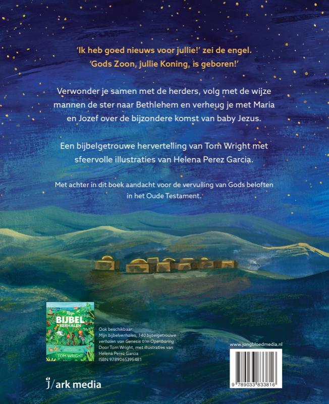 Productafbeelding: achterkant van Het eerste kerstfeest